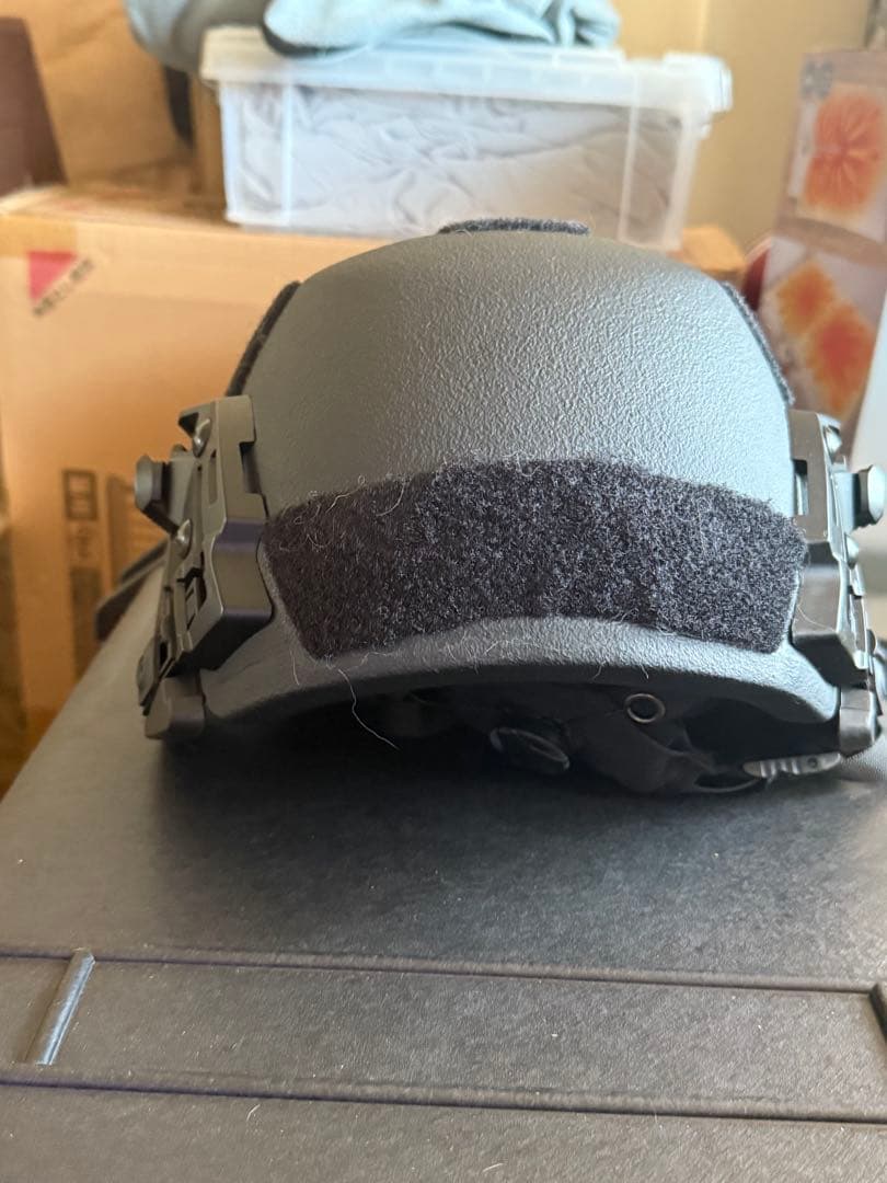 最終価格 NIJ IIIA EXFIL バリスティックヘルメット BK色 中古品