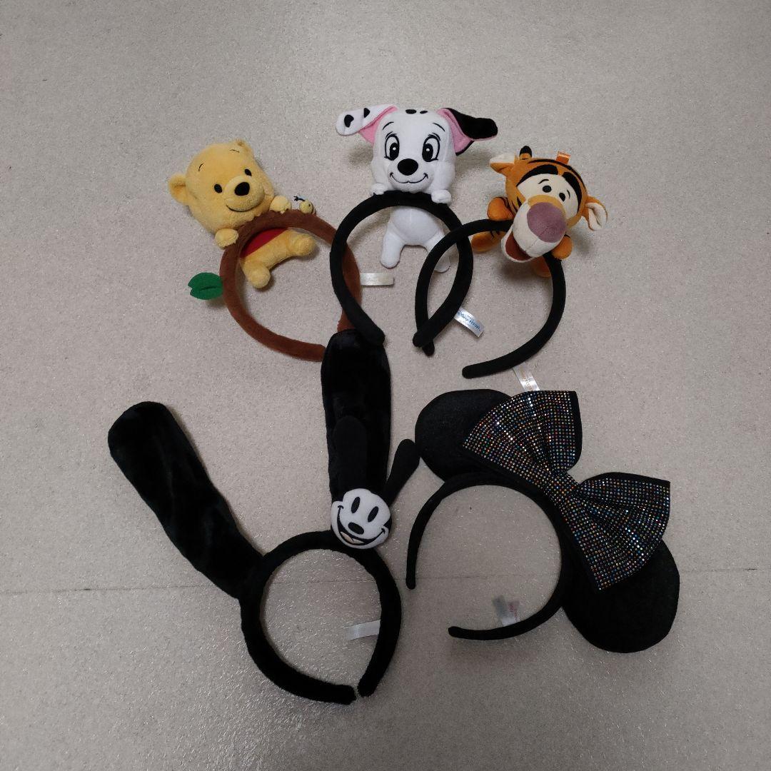ディズニー カチューシャ 5点セット - メルカリ