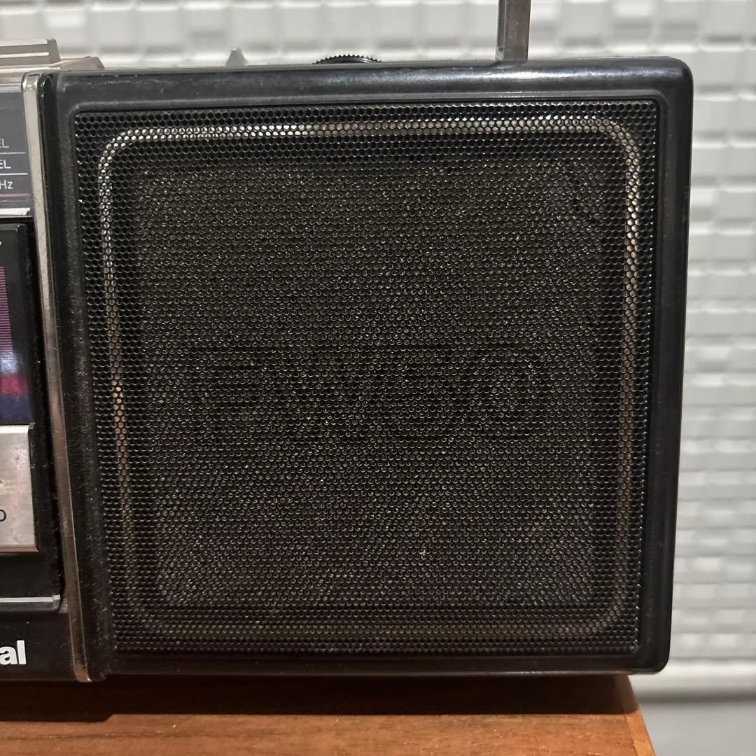 National ラブコール RX-FW50 ブラック レトロ ラジカセ