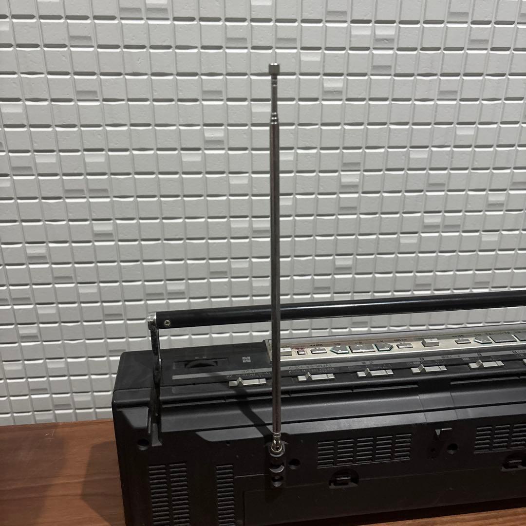 National ラブコール RX-FW50 ブラック レトロ ラジカセ