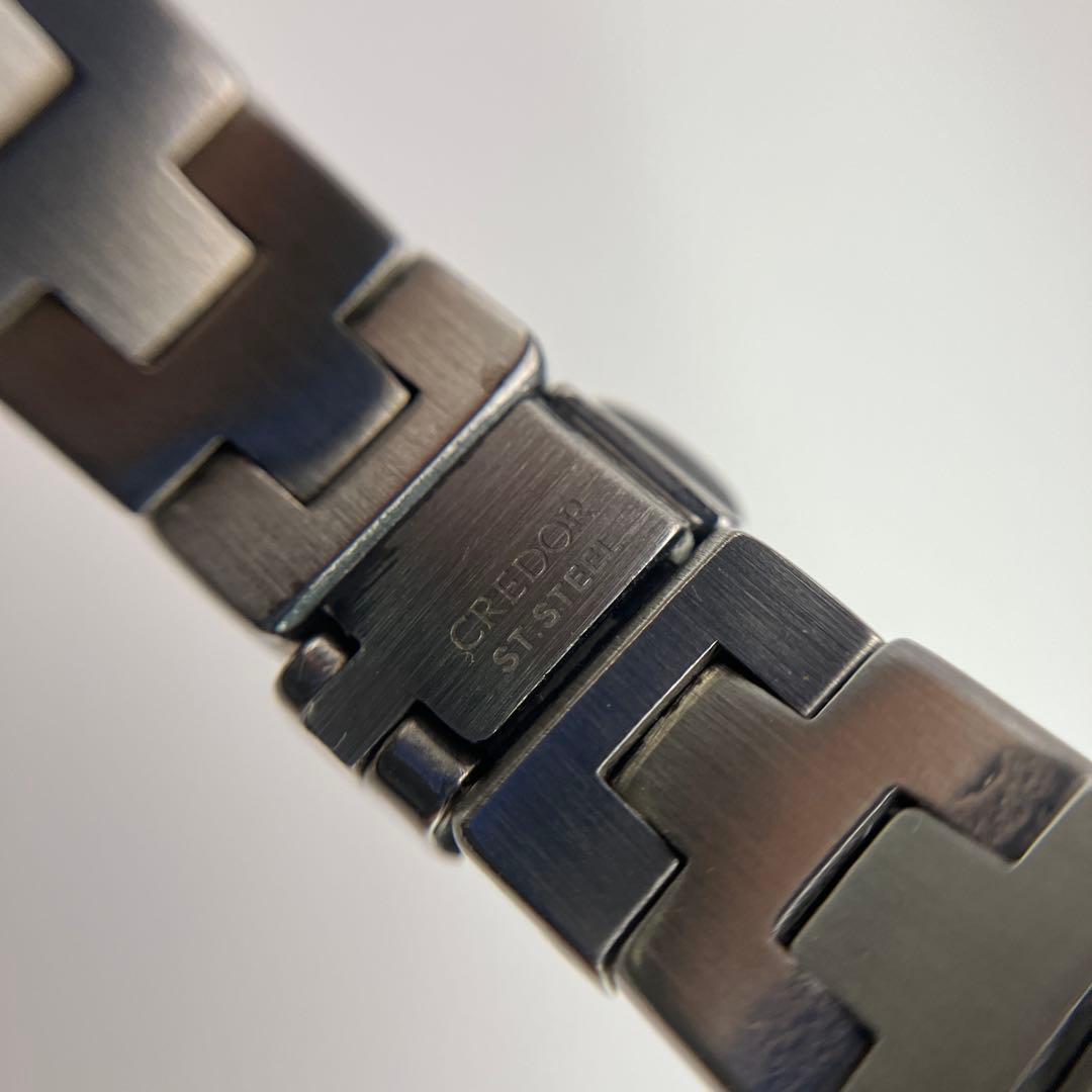 SEIKOクレドール 腕時計1E70-5110 SSx2Pダイヤ