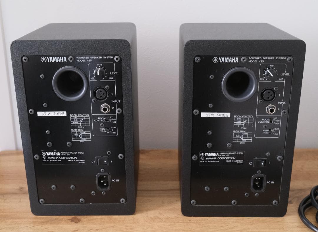 Yamaha HS5 スピーカー ブラック