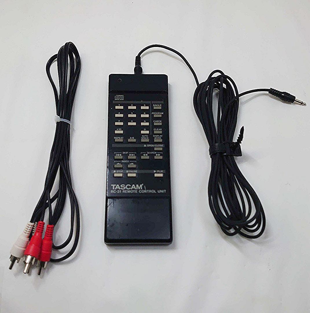 【完動｜良品】 TASCAM CD-301｜CDプレーヤー｜有線リモコン付属