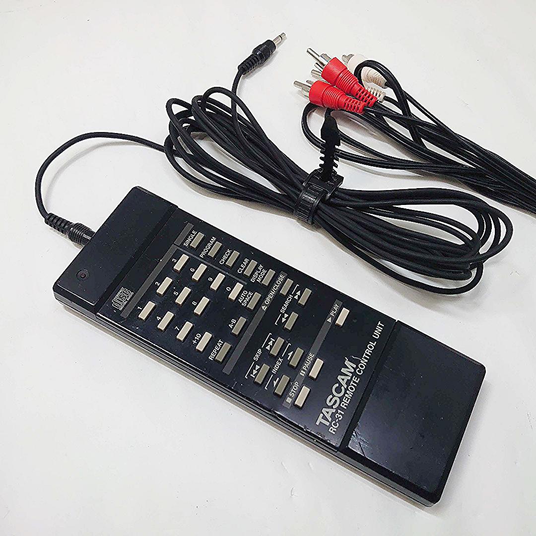 【完動｜良品】 TASCAM CD-301｜CDプレーヤー｜有線リモコン付属