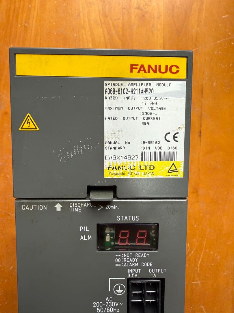 FANUC スピンドルアンプモジュール A06B-6102-H211