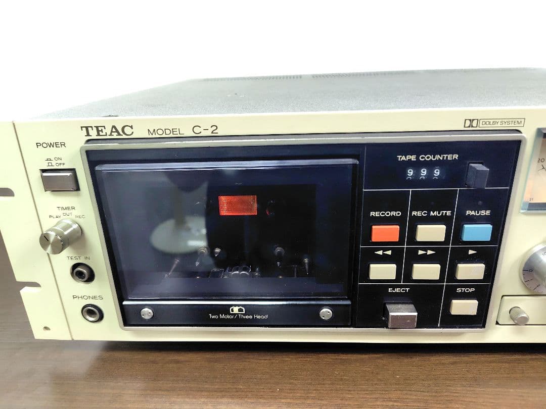 TEAC MODEL C-2 カセットデッキ ジャンク