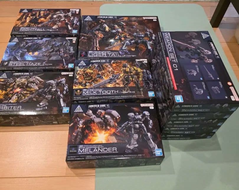 30MM ARMORED CORE Ⅵ フルセット 30MM オプションパーツセット ARMORED CORE Ⅵ FIRES OF RUBICON