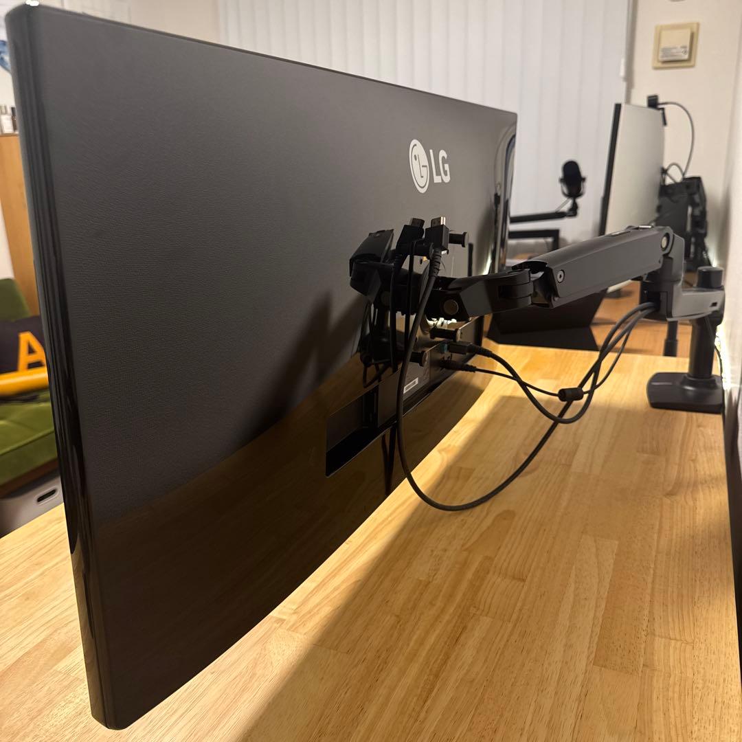 LG モニター ディスプレイ 34WL750B（アーム付きスタンドなし） - メルカリ