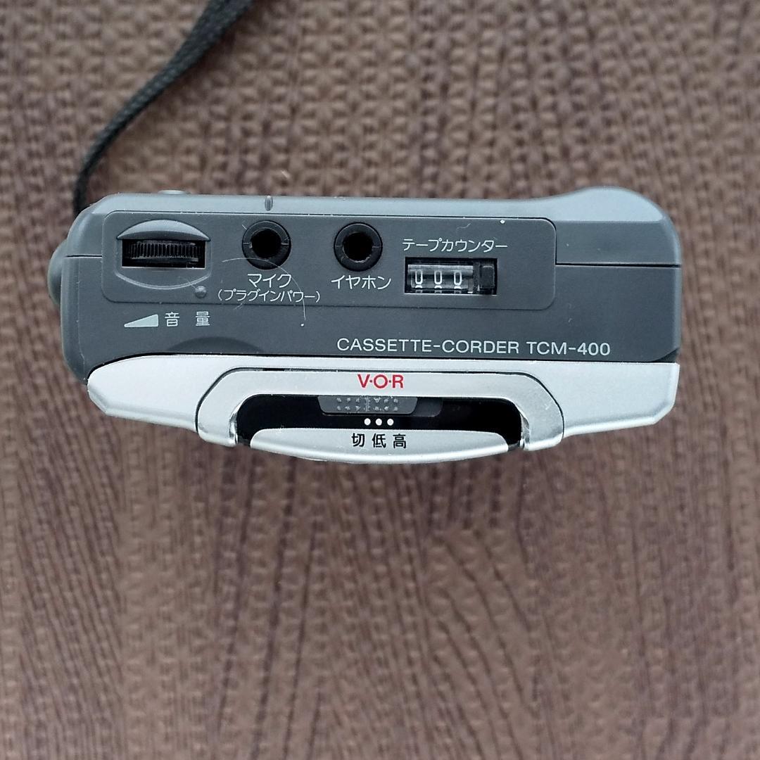 ☆ SONY カセットテープレコーダー TCM-400 整備品 - メルカリ