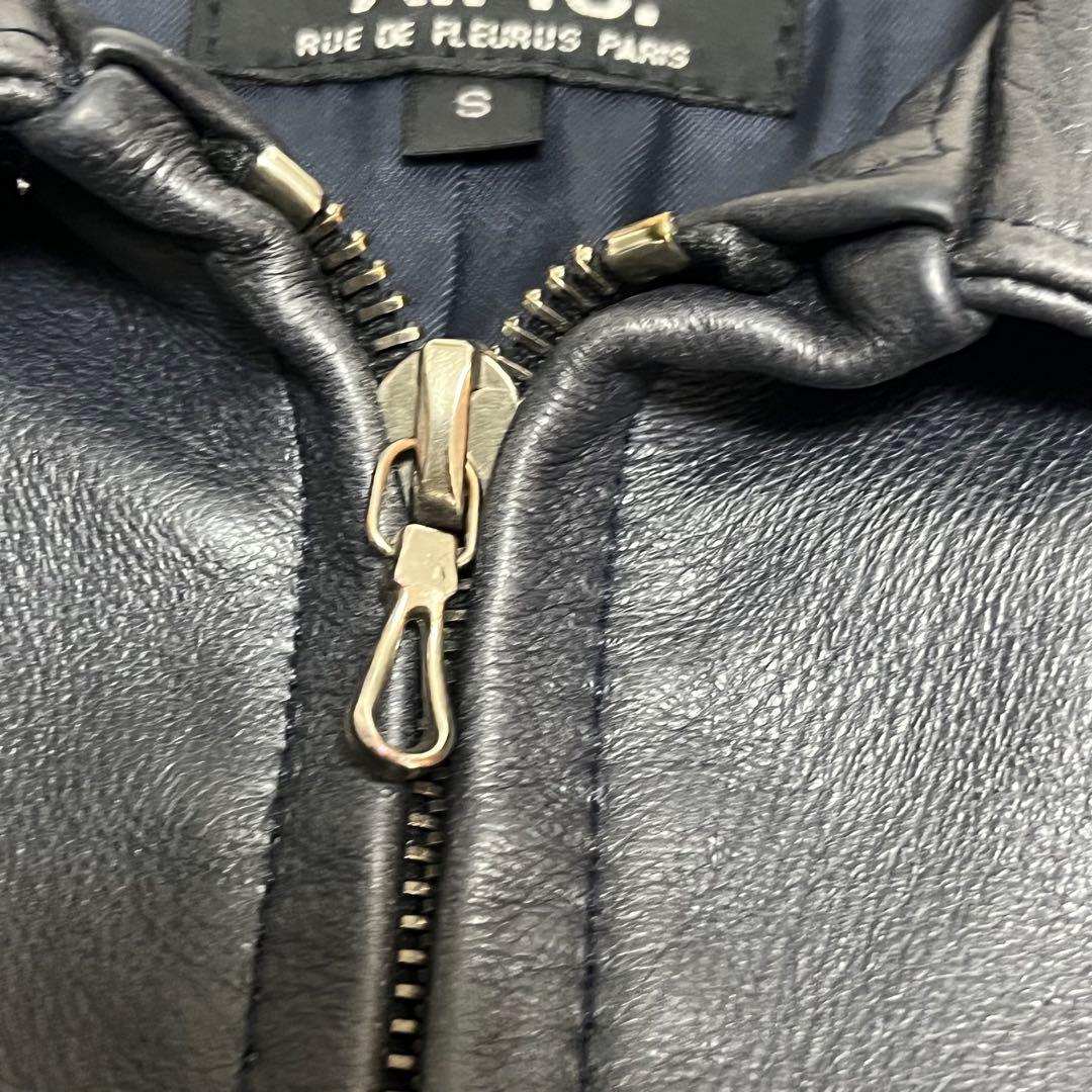 90s A.P.C アーペーセー レザージャケット 牛革 シングル フランス製