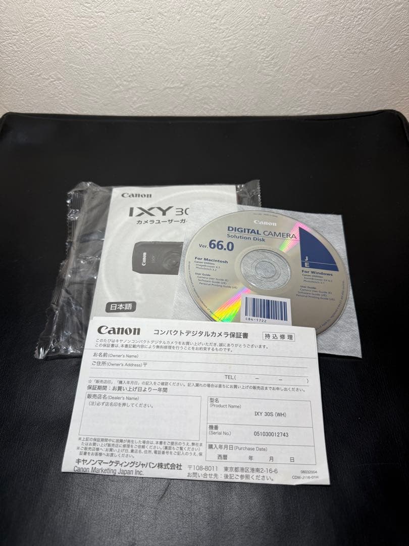 美品✨ CANON IXY30S ホワイト オールドコンデジ インスタグラマー