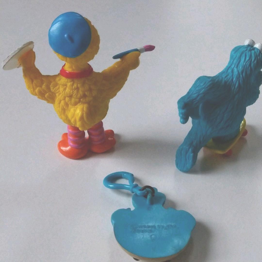 セサミストリート ビックバード クッキーモンスター フィギュア