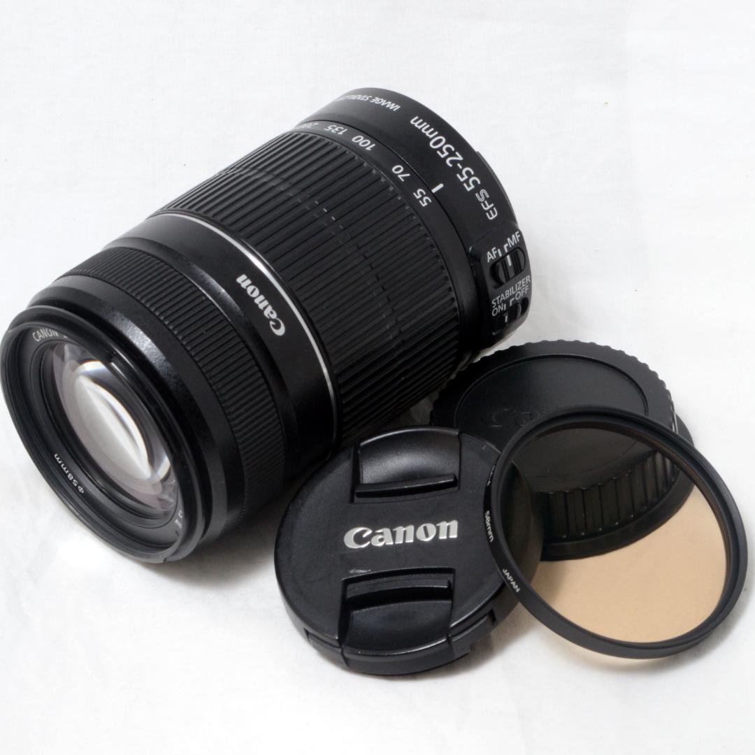★良品★Canon キャノン EF-S 55-250mm F4-5.6 ISⅡ