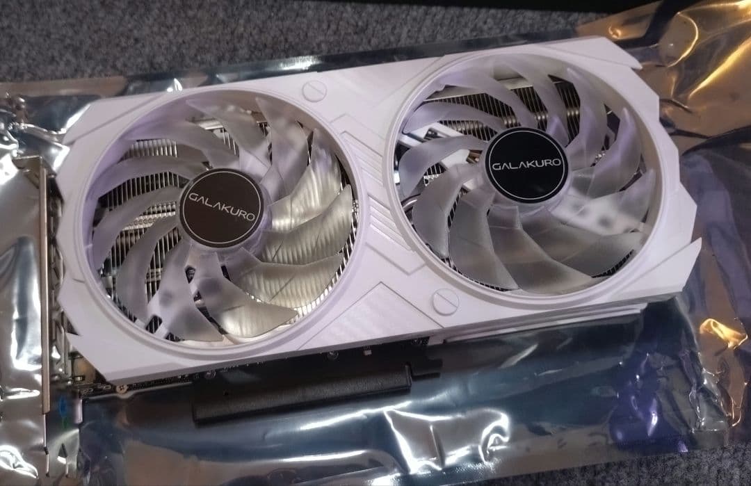 GALAKURO GEFORCE RTX 4060 Ti 人気ホワイトモデル