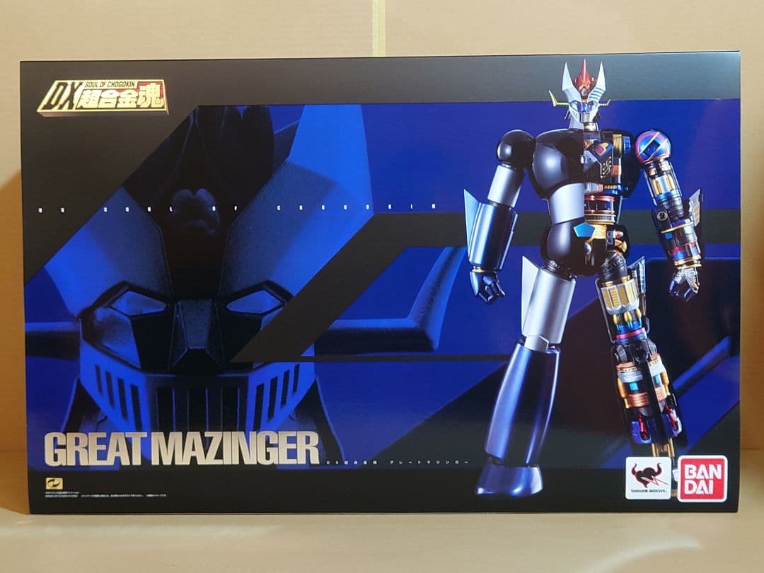 DX超合金魂 グレートマジンガー　新品・未開封　2015年製　全高:325㎜ Amazon.co.jp: TAMASHII NATIONS DX超合金魂 グレートマジンガー 約