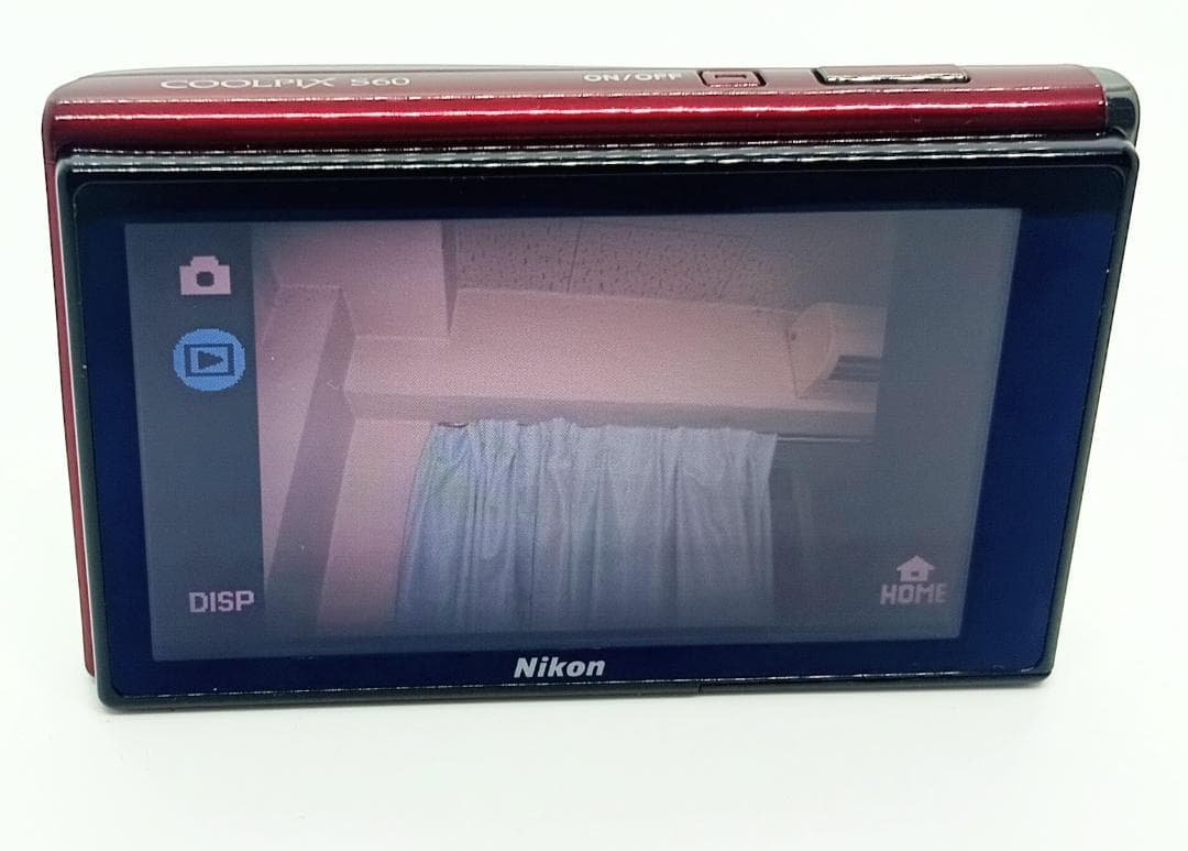 Nikon COOLPIX S60 赤 デジタルカメラ 充電器付き