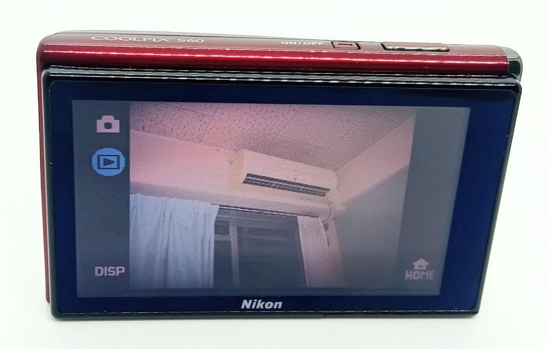 Nikon COOLPIX S60 赤 デジタルカメラ 充電器付き
