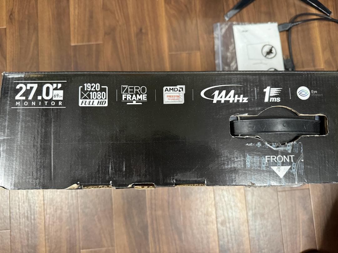 Acer ゲーミングモニター KG271Abmidpx 27インチ