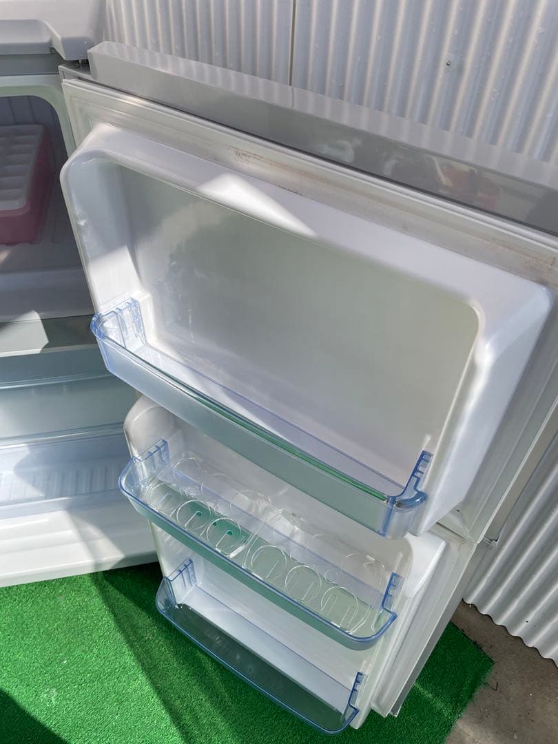 870ハイアール 90L 小型2ドア冷蔵庫 取説付き ホワイト 一人暮らし 単身