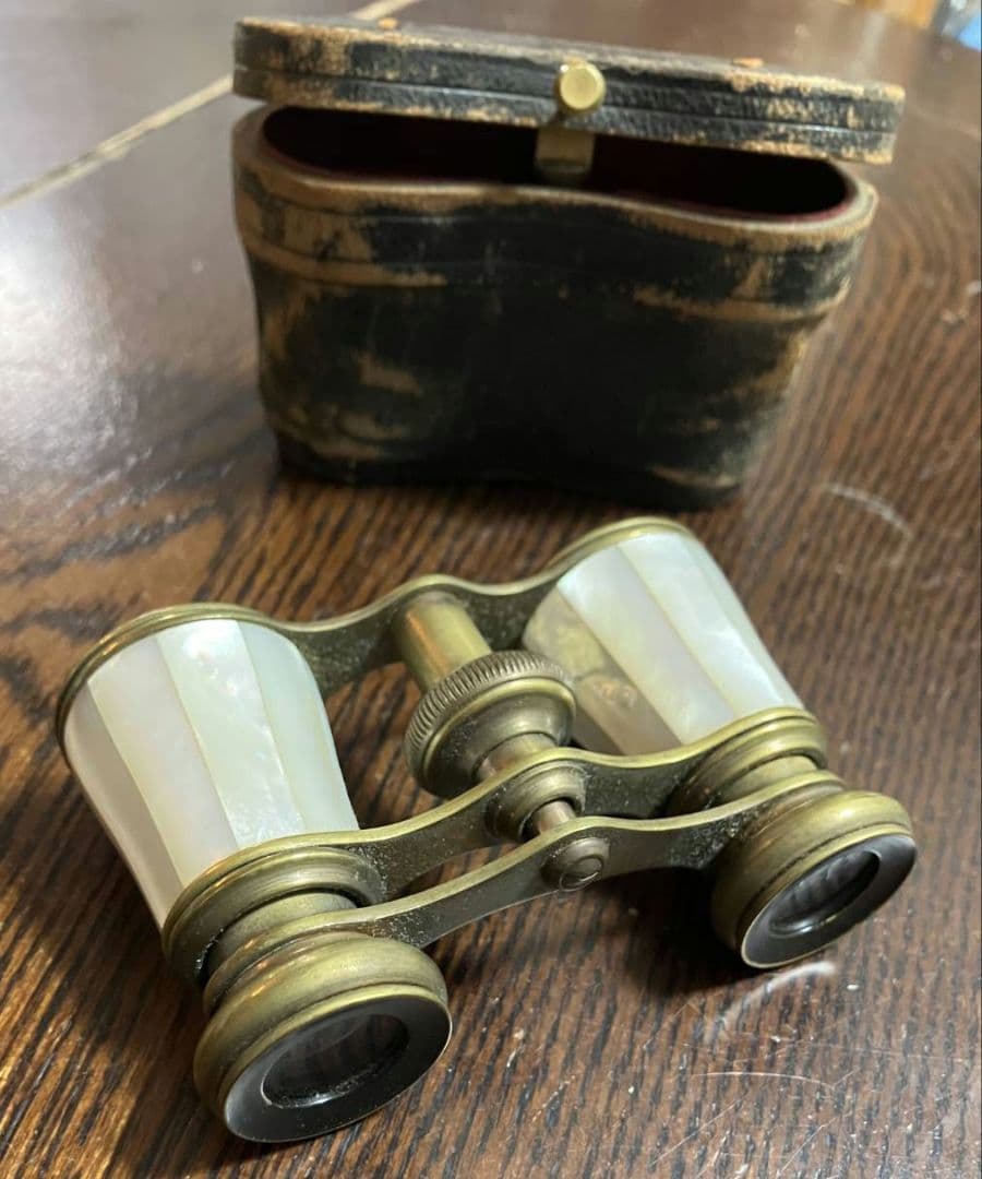 西洋アンティーク　白蝶貝オペラグラス オペラグラス，白蝶貝 | アリスアンティークスブログ