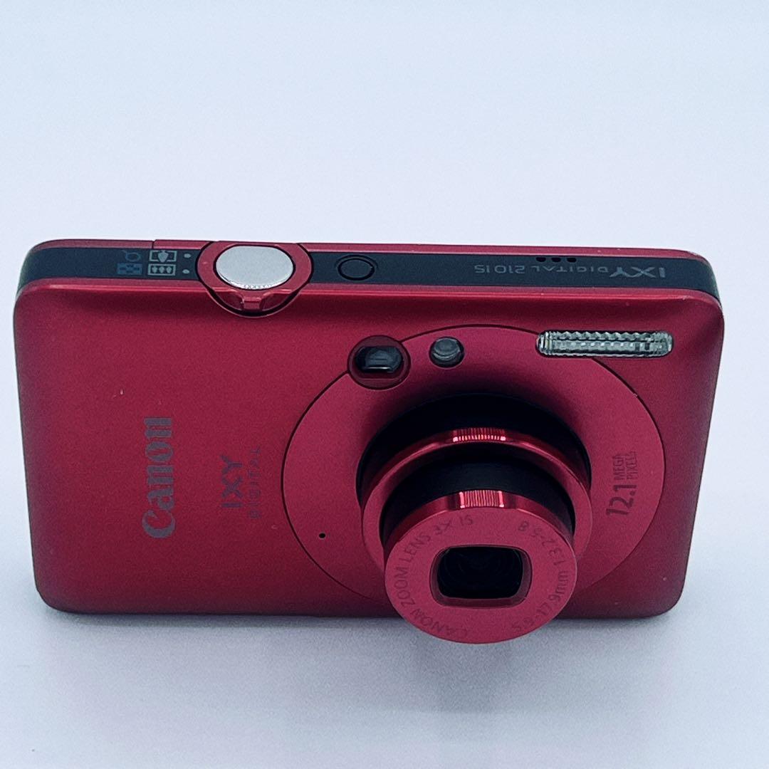 動作品　Canon PowerShot IXY 210 IS レッド