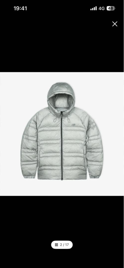 New BalanceUNI Flying 77 GooseDownJacket - メルカリ