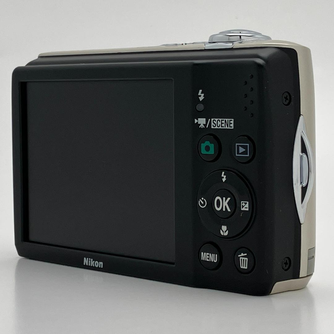 【極美品 動作確認済み】Nikon COOLPIX L22 コンパクトデジカメ