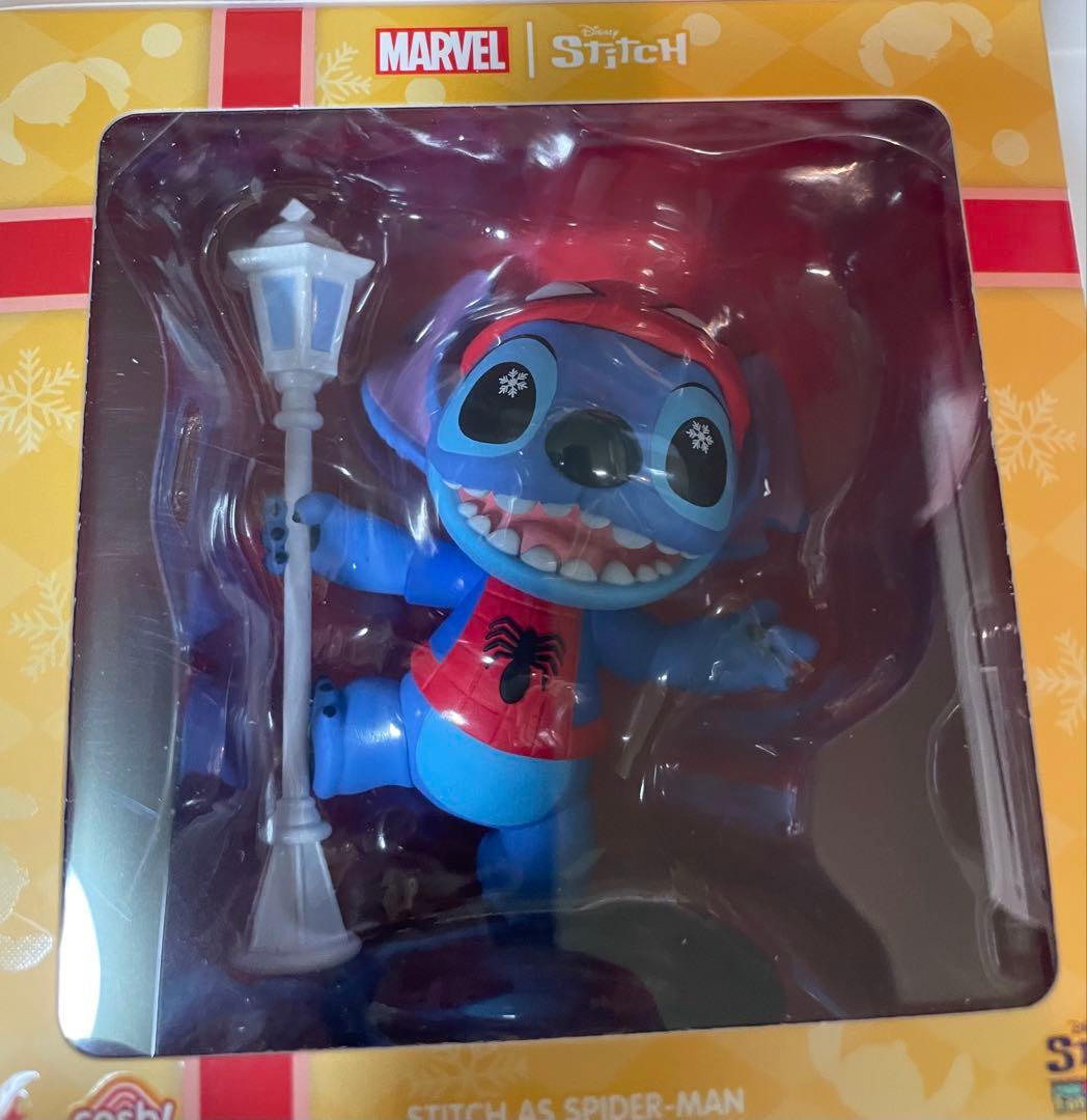 非売品 COSBI スティッチ スパイダーマン トイサピエンス ホリデーギフト