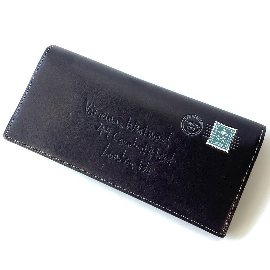 新品 ☆ヴィヴィアンウエストウッド☆エンベロープかぶせ長財布