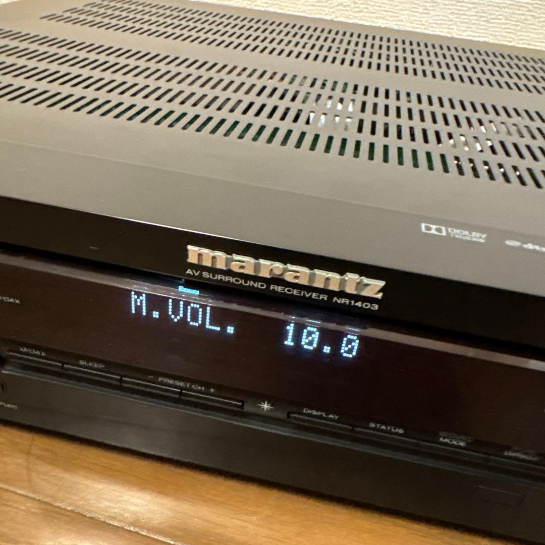 【ジャンク】marantz NR1403 AVアンプ