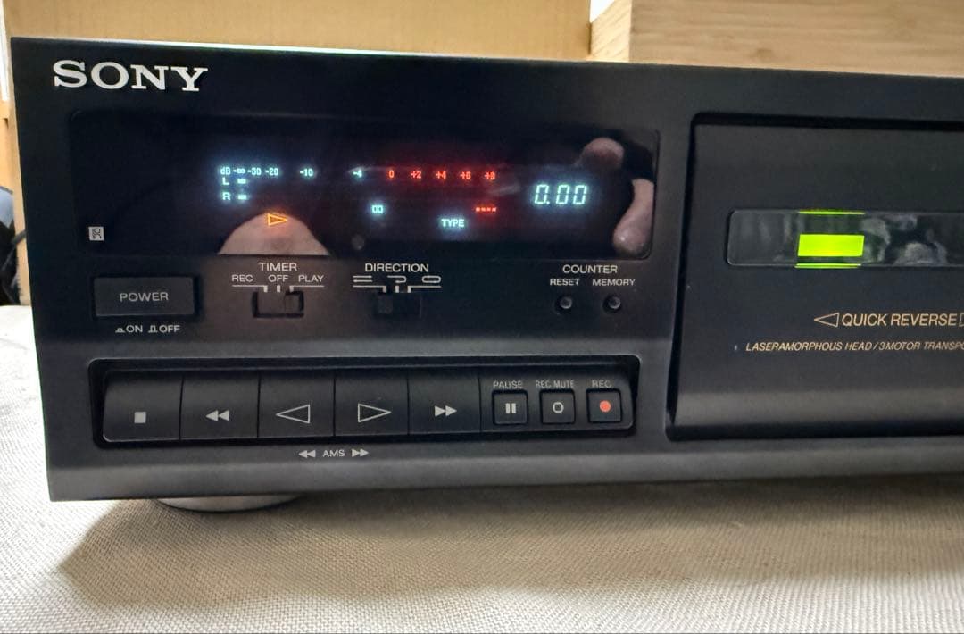 ジャンク　ソニー TC-RX1000T 銘機　オートリバース　 カセットデッキ