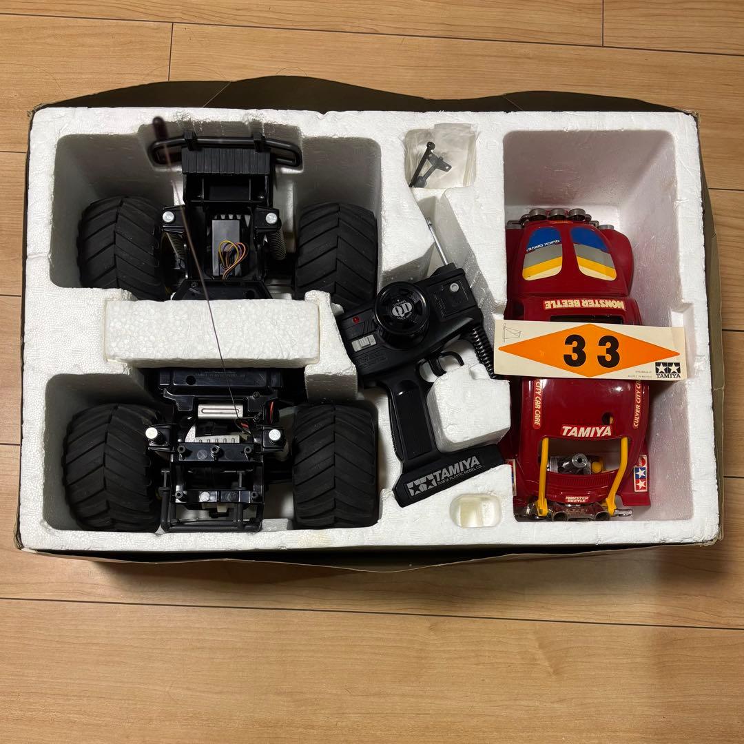 TAMIYA ラジコンカーMONSTER BEETLE 1/14 スケール完動品 - ホビー