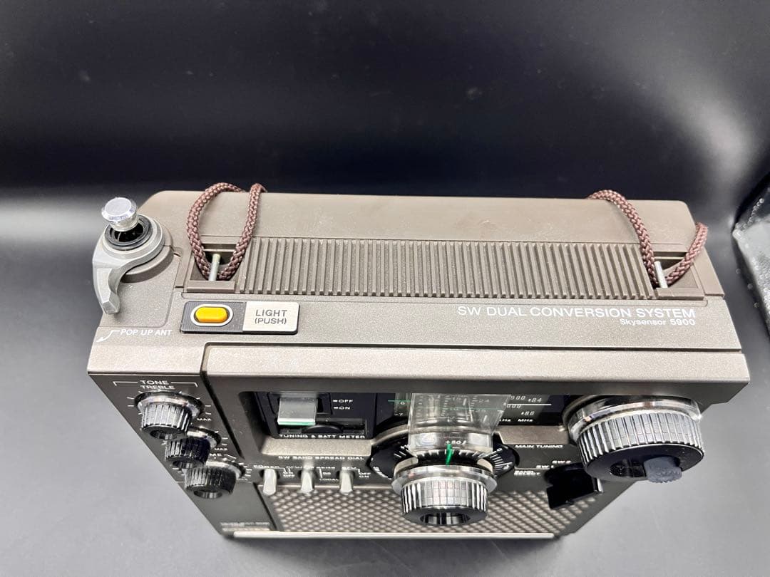 SONY ICF-5900 BCLラジオ／スカイセンサー　ラジオ動作確認済み