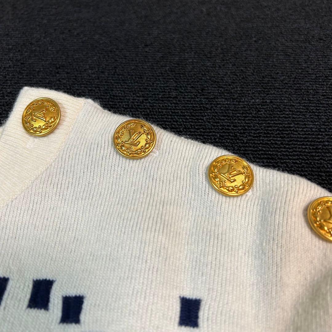 LOUIS VUITTON シグネチャーチャンキーストライププルオーバー