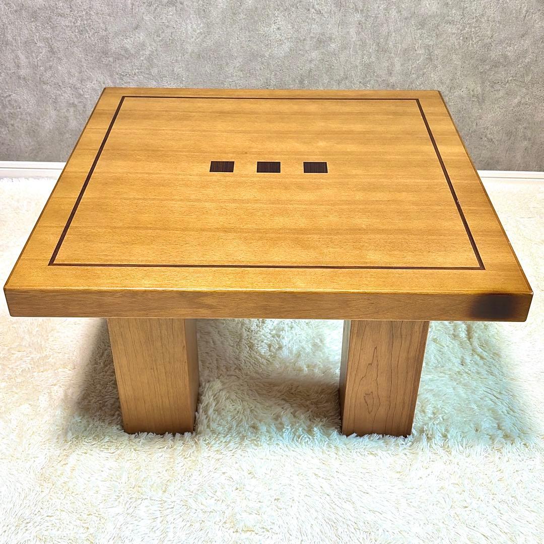 KOSUGA】コスガ センターテーブル ローテーブル ヴィンテージ 木象嵌風