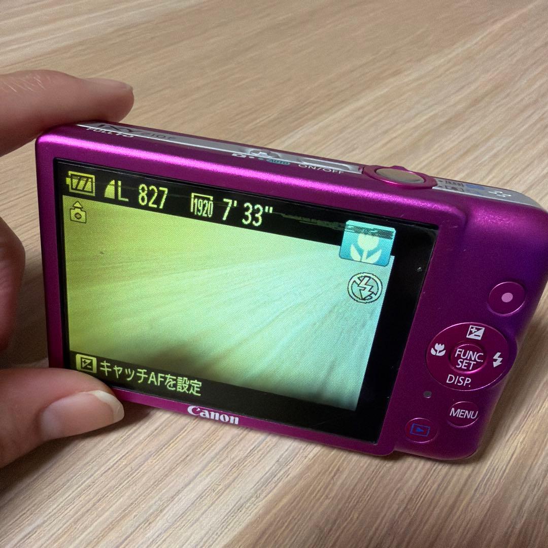 【RAKUDOさん専用】Canon IXY 210F ピンク バッテリー