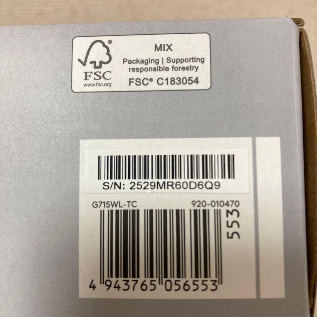 ロジクール　G715WL-TC ホワイトミスト