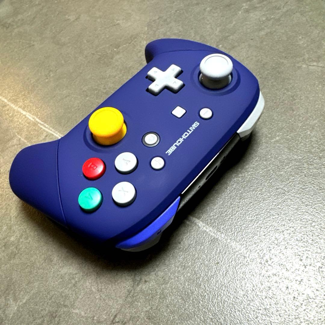 Nintendo Switch プロコン ゲームキューブ仕様 カスタム - メルカリ