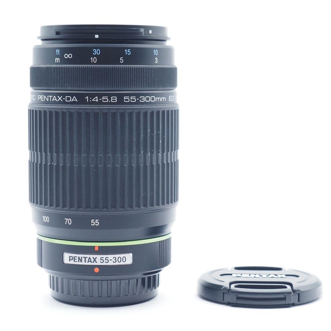 100307☆極上品☆PENTAX 望遠ズームレンズ DA55-300mmF4-