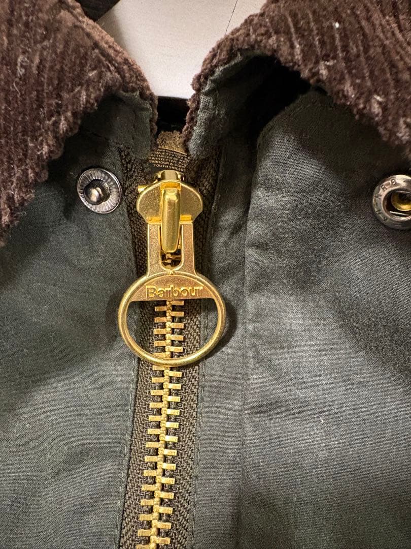 Barbour Spey oiled wax jacket sサイズ セージ - メルカリ