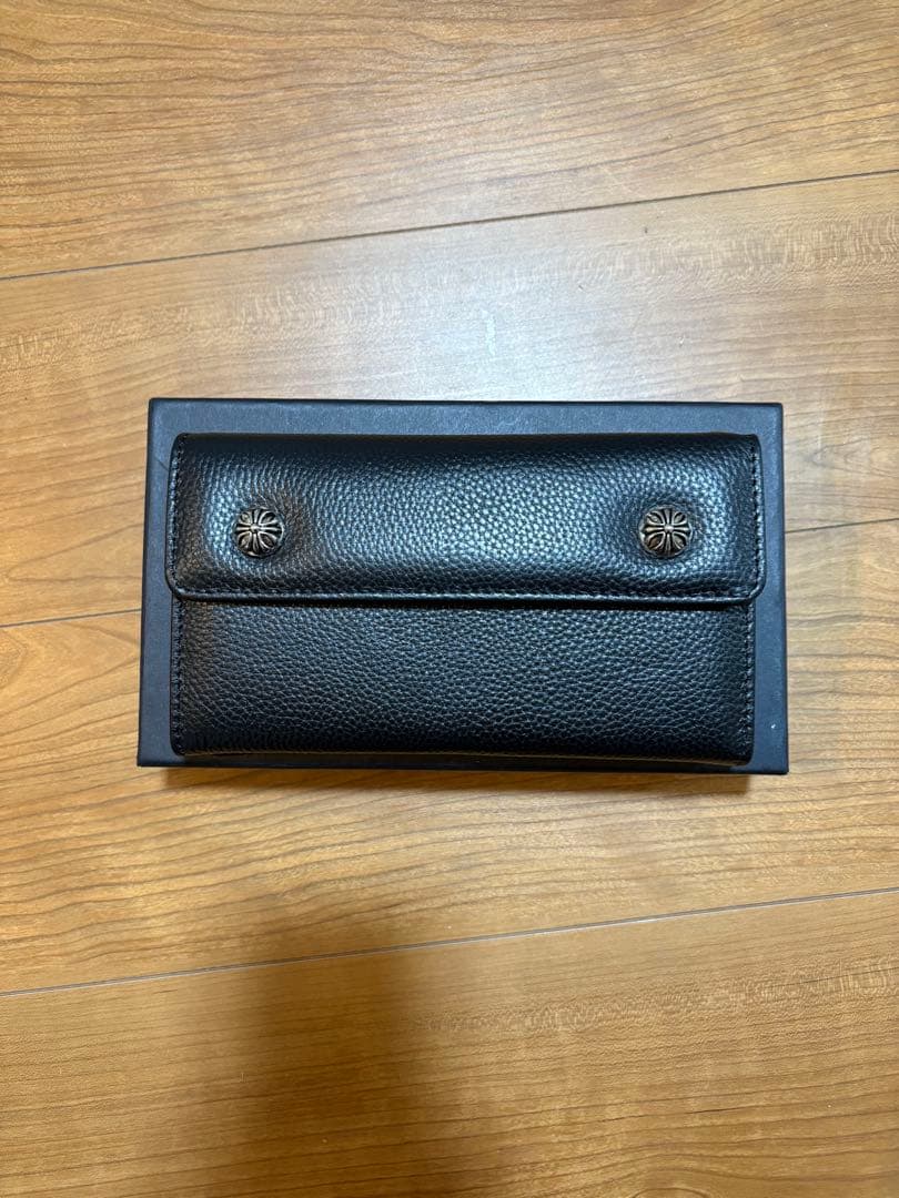 ウェーブウォレット クロムハーツ WAVE wallet 長財布 ウェーブ ヘビーレザー | chromehearts