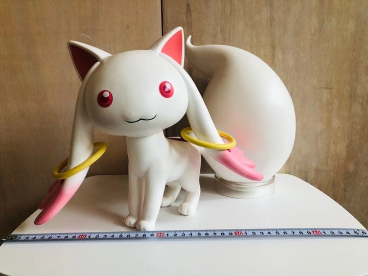 魔法少女まどか☆マギカ　1/1 キュゥべぇ　ソフビ　フィギュア　グッドスマイル SFT]キュゥべえ ソフビフィギュア 魔法少女まどか☆マギカ 1/1 完成品