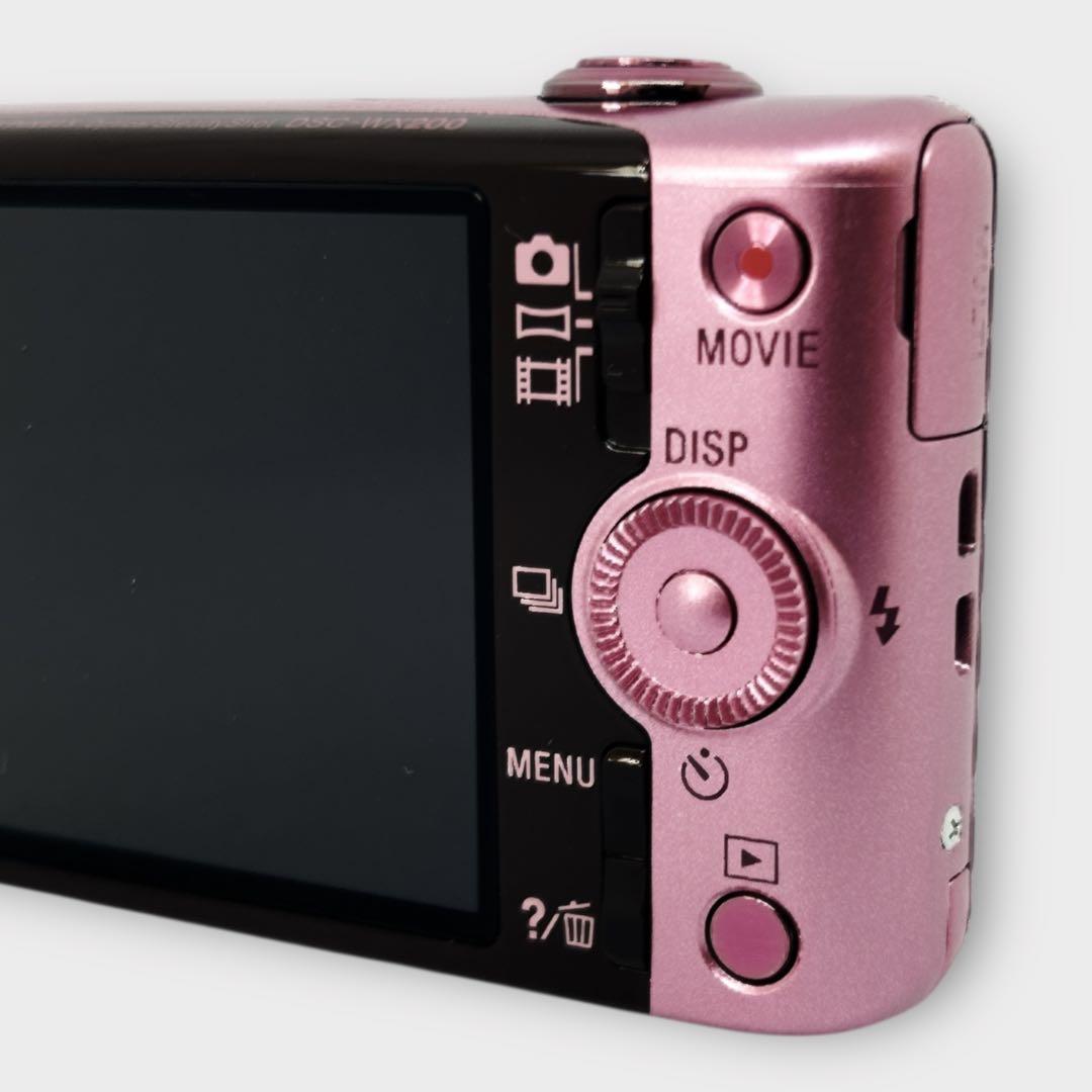 ソニー Cyber-shot DSC-WX200 ピンク SONY 箱【極美品】