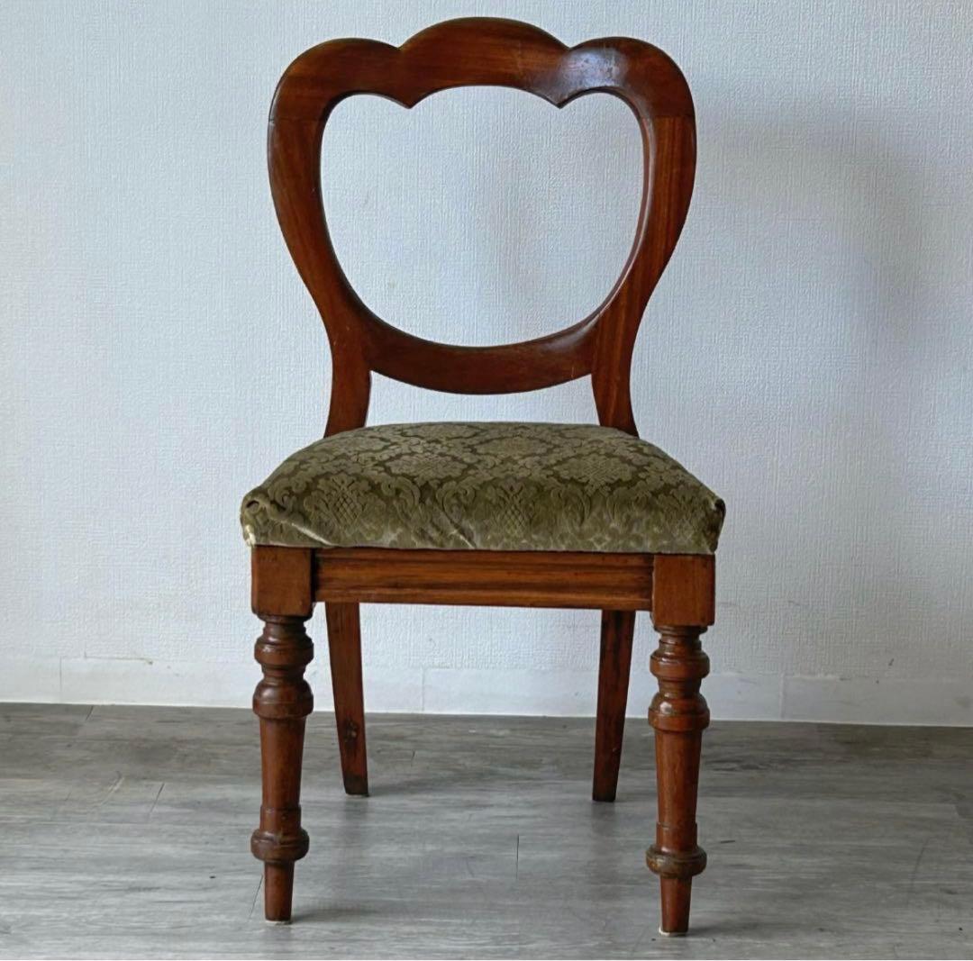 アンティーク 家具 バルーンバックチェア 椅子 1900年頃 英国 - メルカリ