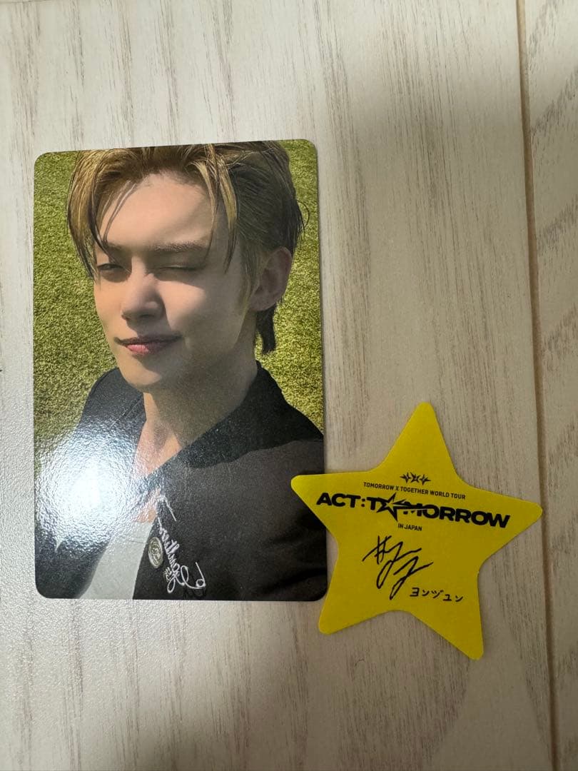 TXT ヨンジュン トレカ 落下物 セット FC特典 - メルカリ