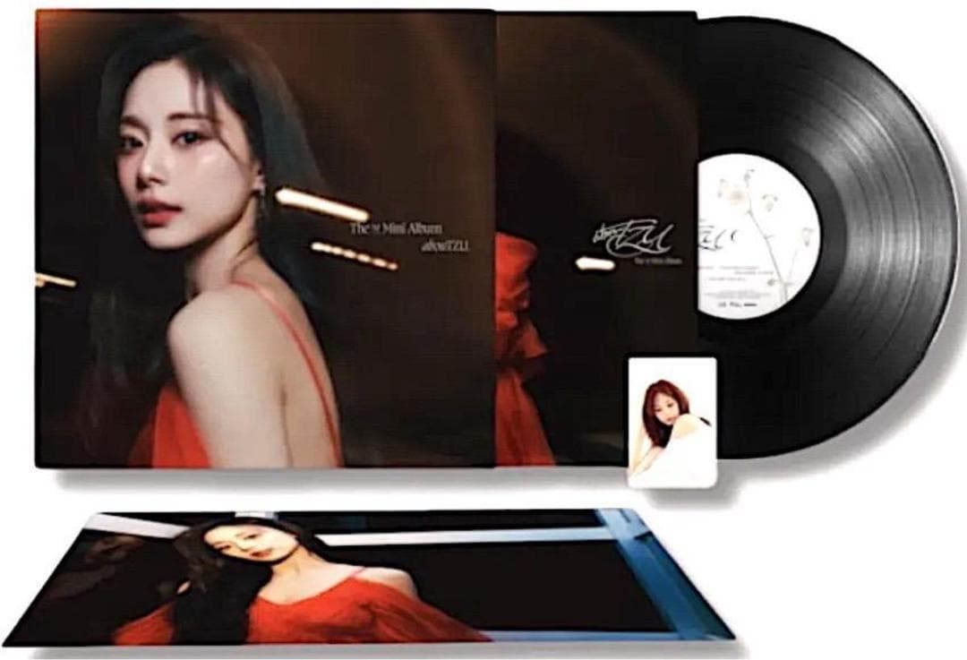 TZUYU ツウィ abouTZU レコード 新品 アナログ盤 TWICE 廃盤