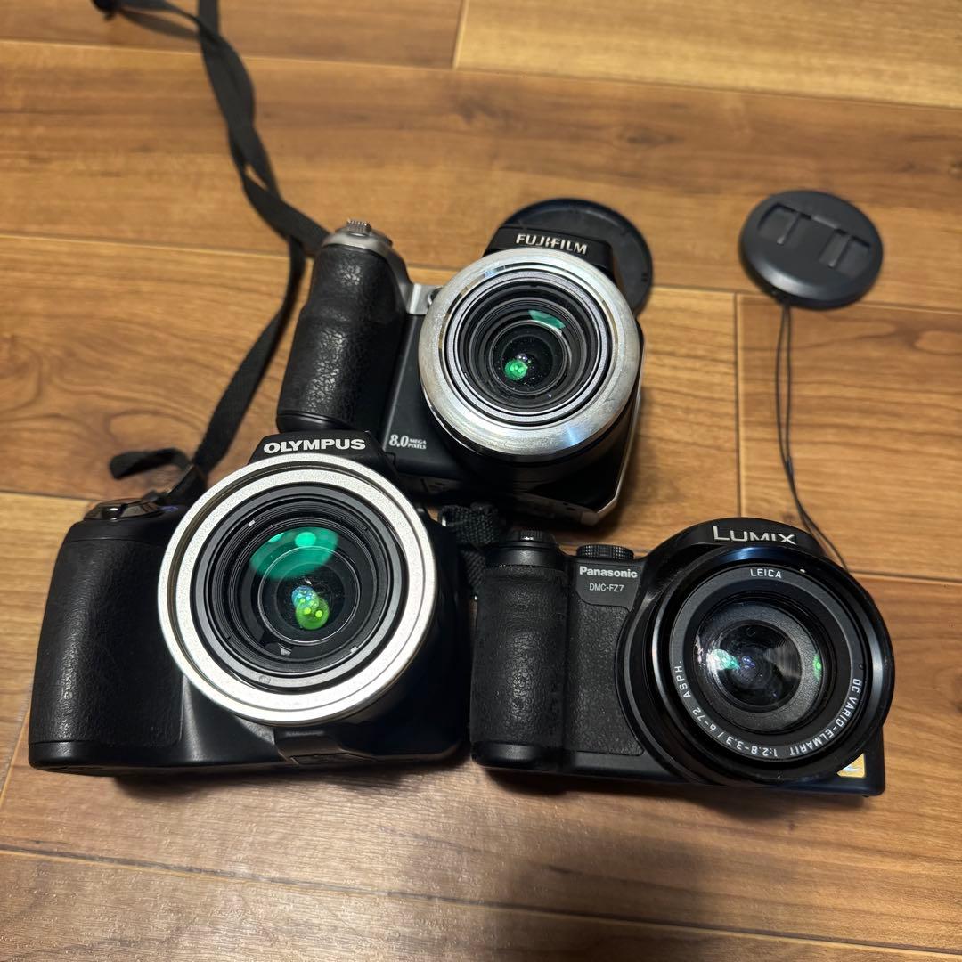 ジャンク3台セット オリンパス Panasonic 富士フイルム デジタルカメラ ジャンク コンパクトデジタルカメラ 3台セット - メルカリ