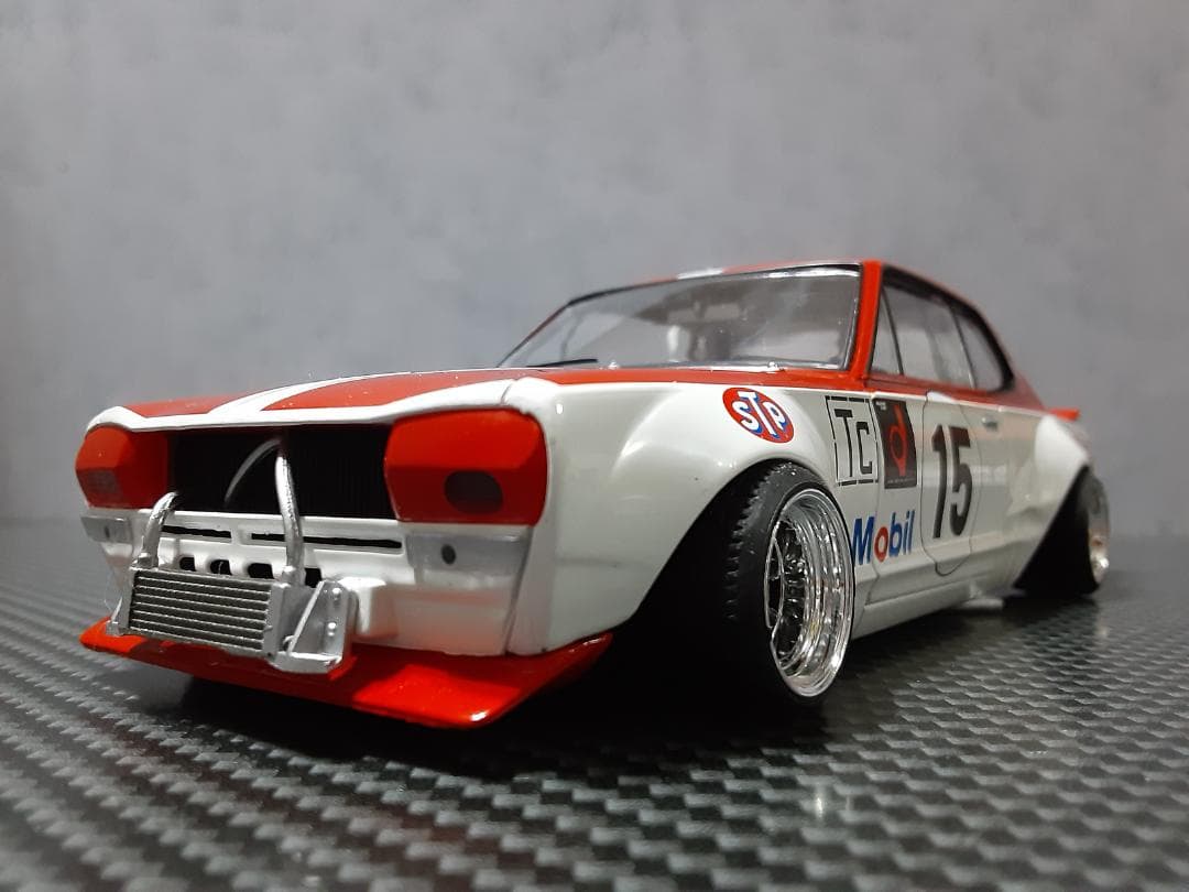 1/24 Hachette Vol.200 日産 箱スカ GT-R カスタム改 - メルカリ
