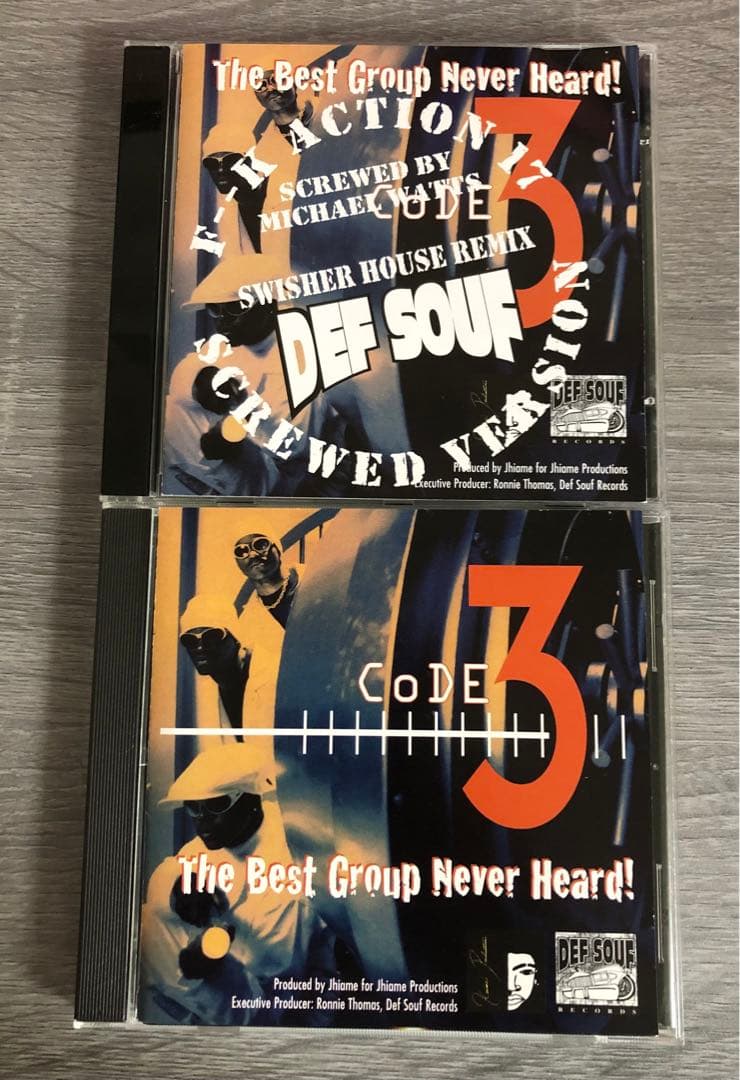 【INDIE SOUL / R&B / G-RAP】CODE 3 / 2枚セット INDIE SOUL / R&B / G-RAP】CODE 3 / 2枚セット