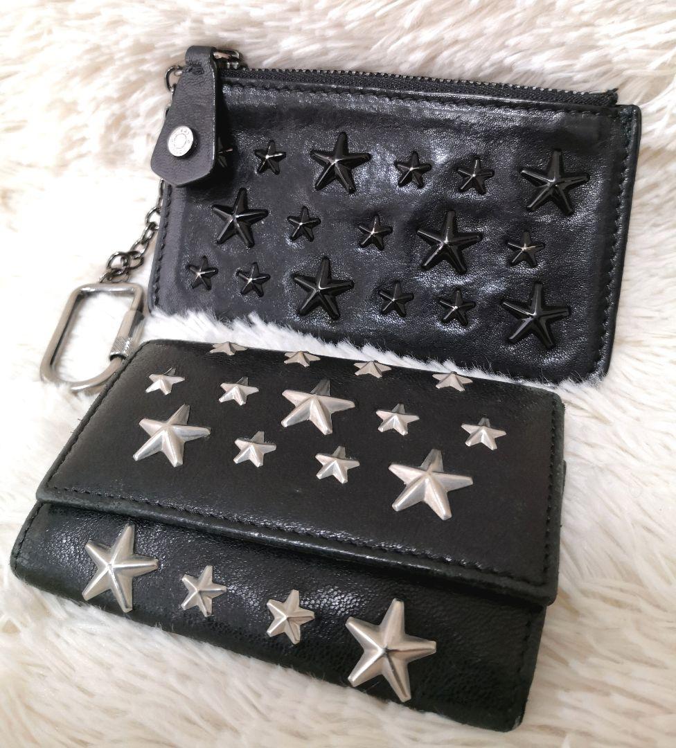 ジミーチュウ スタッズ ケース キーケース まとめ売り Jimmy Choo ジミーチュウ 6連キーケース スタースタッズ ケース (Jimmy